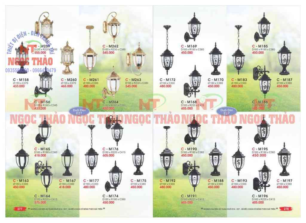 Ngọc Thảo Lighting Đèn Trang Trí, Đèn Chiếu Sáng Cho Mọi Nhà