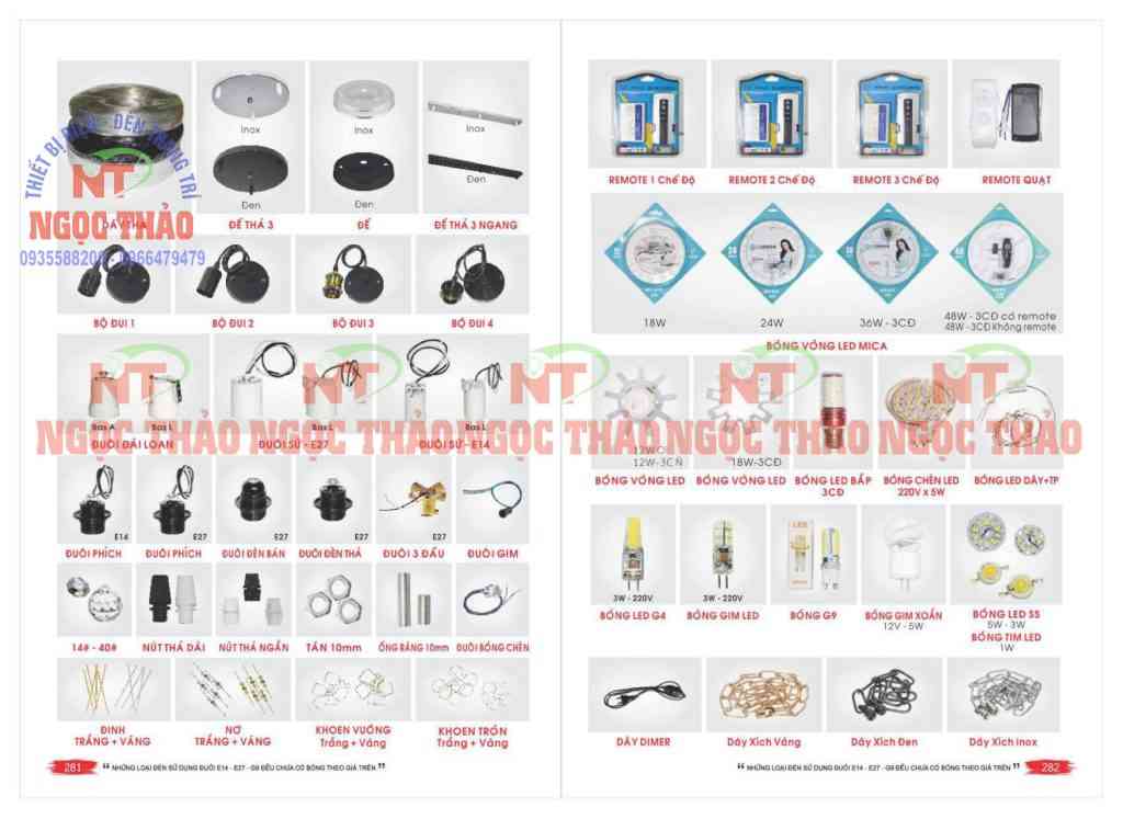 Ngọc Thảo Lighting Đèn Trang Trí, Đèn Chiếu Sáng Cho Mọi Nhà