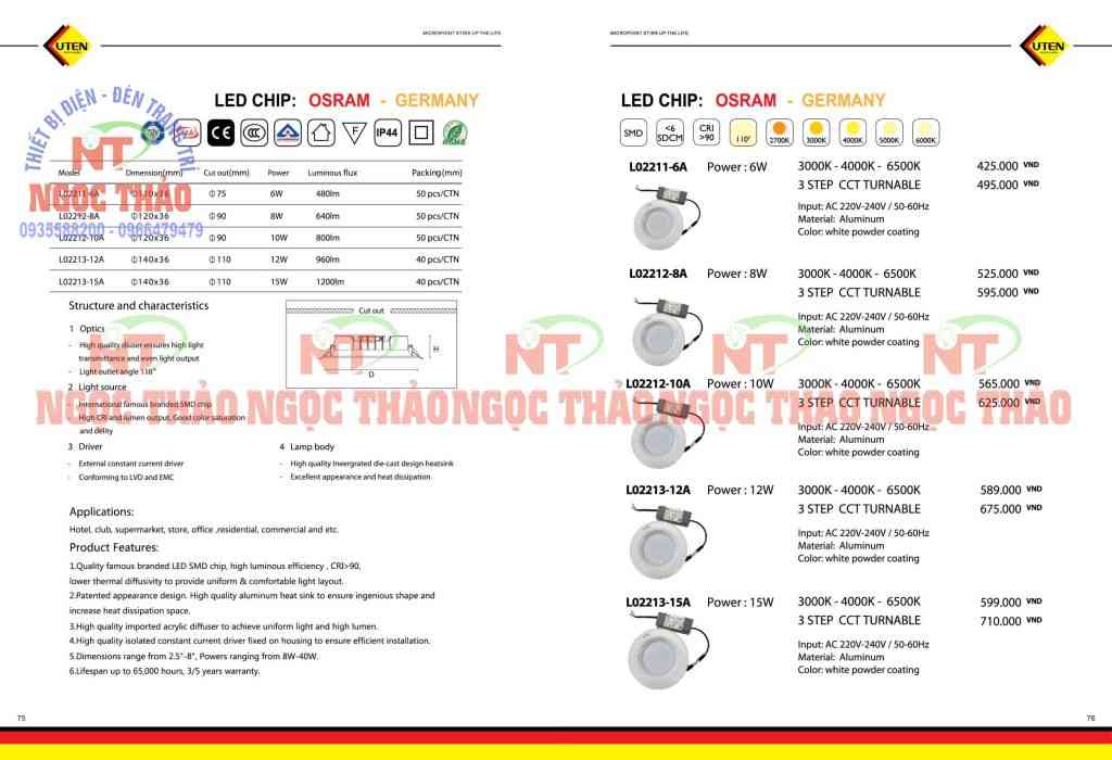 Ngọc Thảo Lighting Đèn Trang Trí, Đèn Chiếu Sáng Cho Mọi Nhà